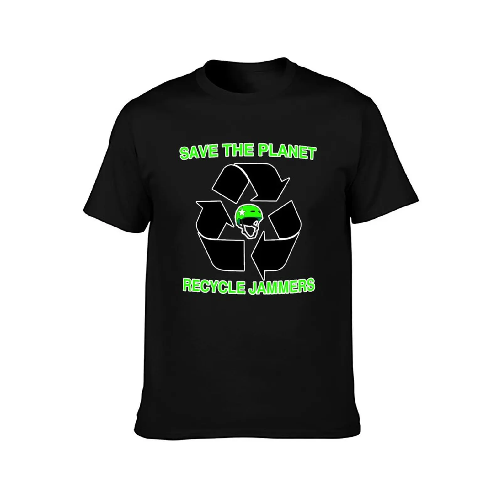 Save The Planet Recycle Jammers T-Shirt Running Gym Short Sleeve Sports Tee