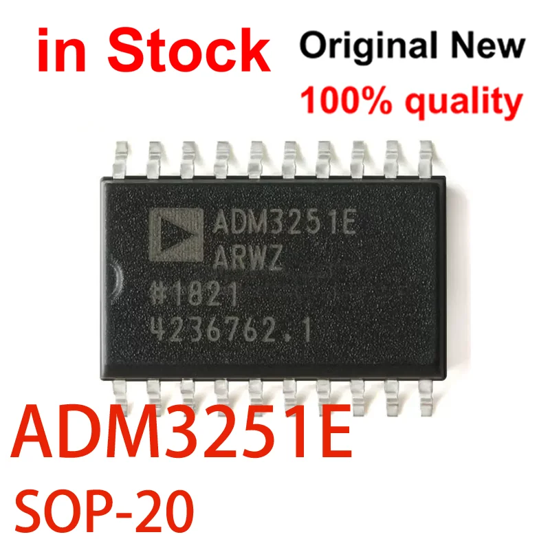 (1 pcs)100% Original New ADM3251E ARWZ ADM3251 ADM3251EARWZ SOP-20 ADM3251EARWZ-REEL Isolator Chipset