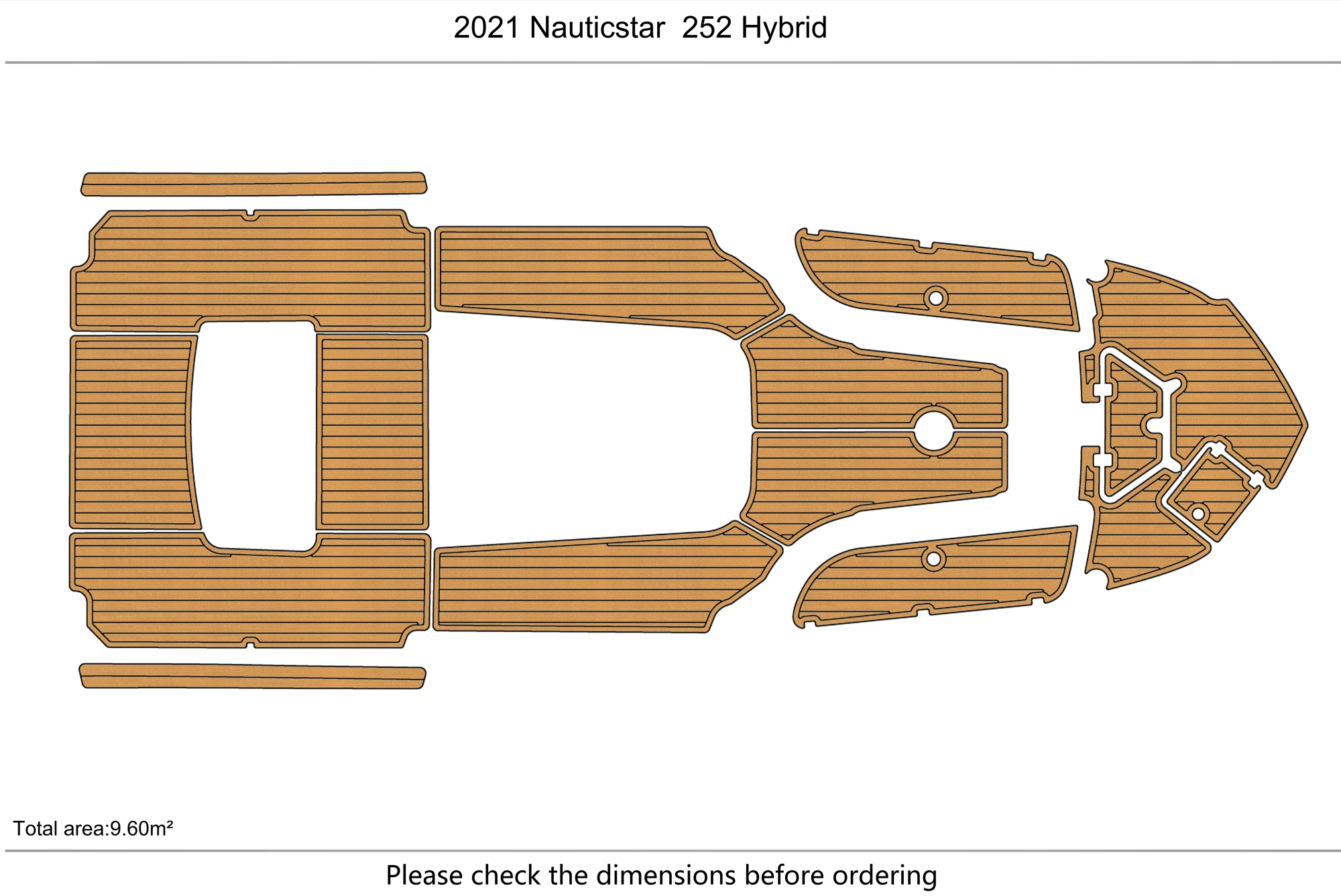 2021 Nauticstar  252 Hybri Cockpit swimming platform 1/4