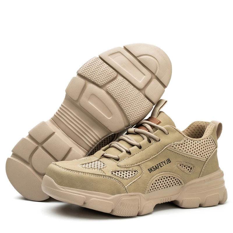 New style Unisex Safety Shoes Men Work Sneakers Indestructible Women Shoes Safety Boots Security Shoes