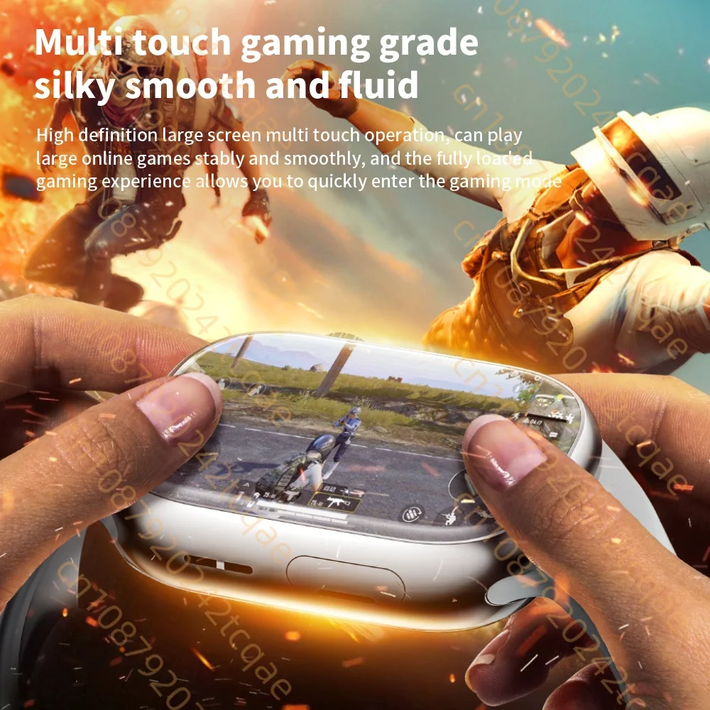 XH018 Smart Watch 2,02 Zoll Amoled Touchscreen Drehkamera GPS WIFI Videoanruf Simkarte Chatgap Kompass 5G Mobilfunk Smartwatch