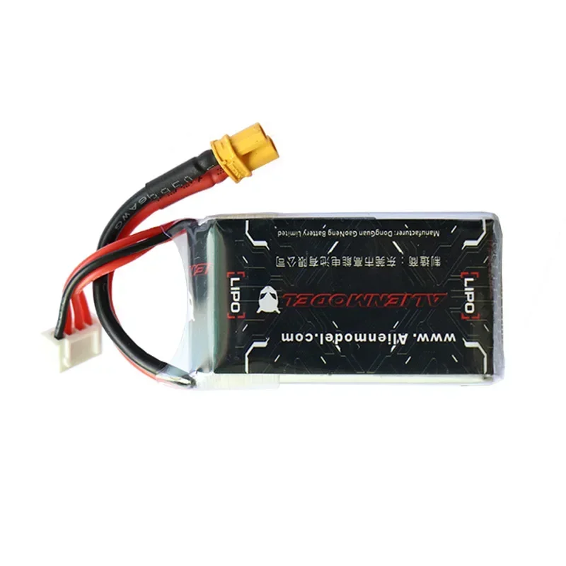 ALIENRCL-Batterie Lithium Légère Longue Endurance, HV 1100MAH 2S 3S 4S, Lipo pour FPV Racing UAV RC Quadcopter Part