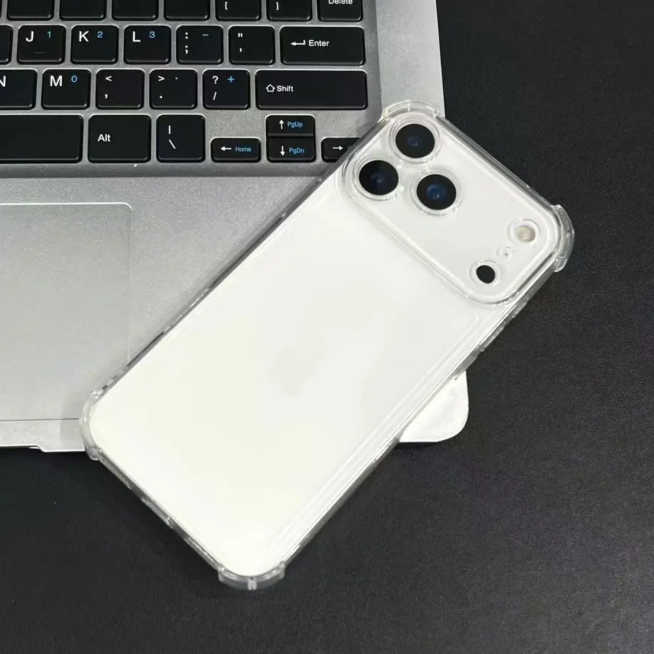 حافظة شفافة مضادة للسقوط لهاتف آيفون 17 برو ماكس حافظة شفافة لهاتف آيفون 17 برو حافظة لهاتف آيفون 17 إير سوفت تي بي يو