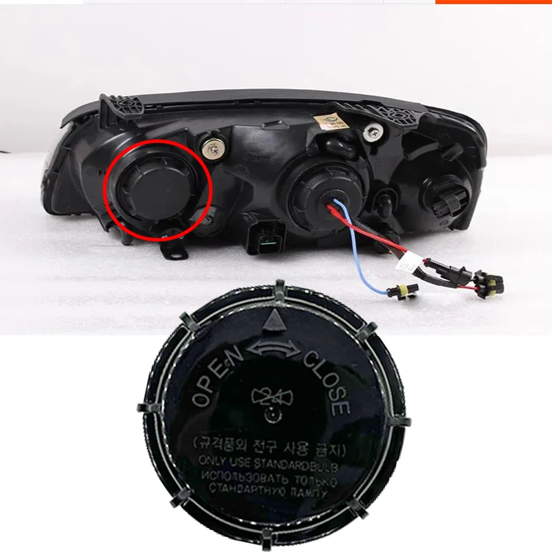 

Для Hyundai Sonata 2006-2017 Sonata 2006-2017 Hyundai Veloster 2012-2017 фара лампа пылезащитный колпачок