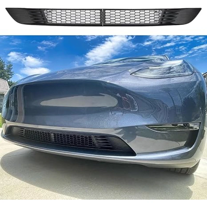 

Передняя решетка воздухозаборника для Tesla Model Y 2019-2024, сменный аксессуар для Tesla Model Y (съемная версия 3.0)