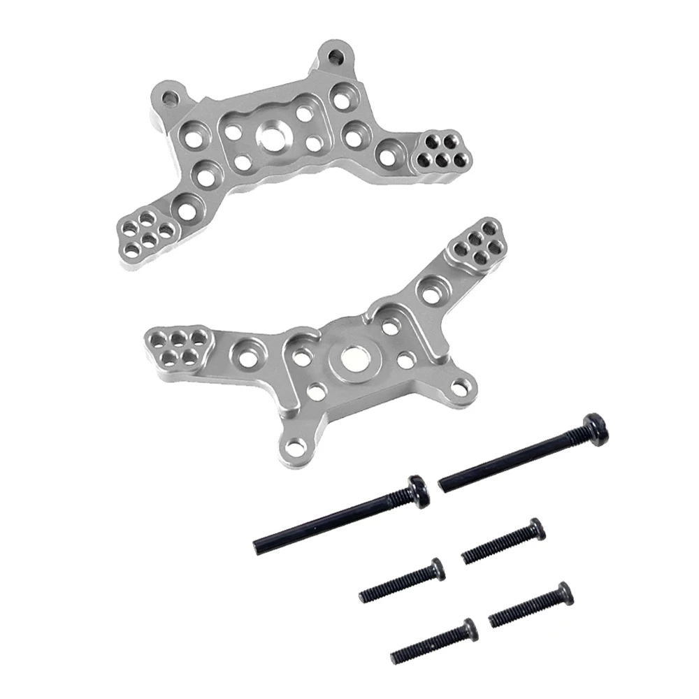 Durable Metal Upgrade Parts for Hyper Go MJX 1/14 RC Car H14BM 14209 14210-Front and Rear Shock Tower