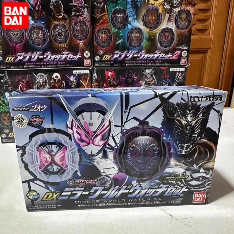 بانداي كامين رايدر ZIO DX طقم ساعات الوحش تعزيز الدعامة Outlier فارس الهاتفي مرآة الوقت الملك التنين الأسنان عمل الشكل لعبة