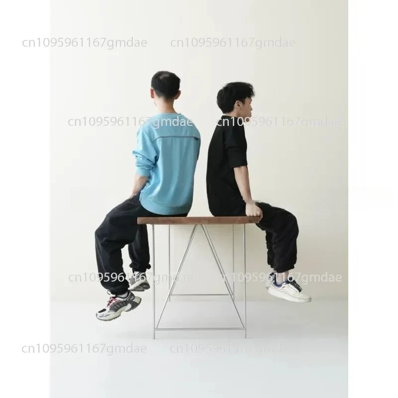 304 stainless steel solid brushed table legs custom bar legs desk table feet support legs office conference table feet
