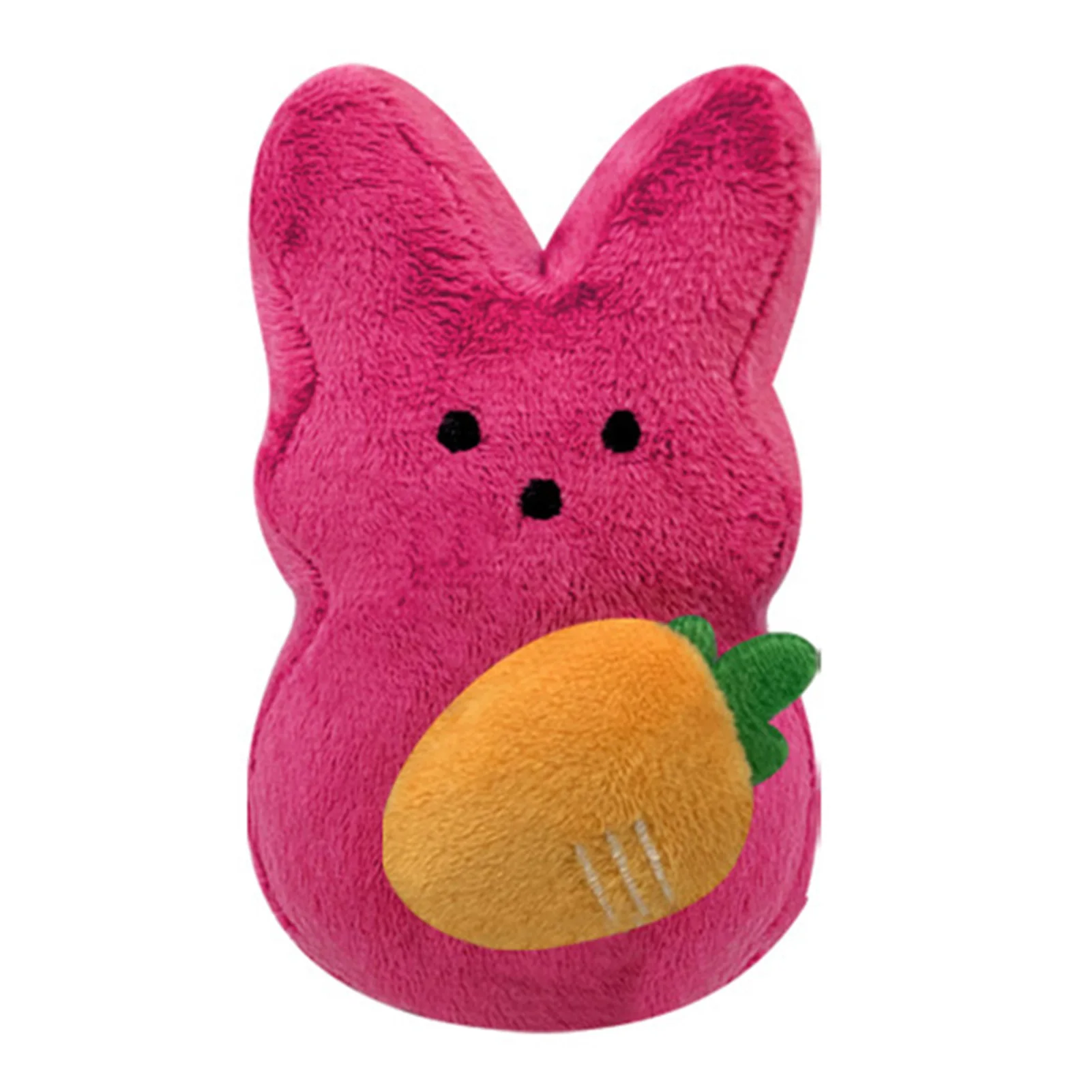 Cartoon Easter Bunny Carrot Stuffed Pillow Lovely Soft Plushies Pillow Cushion Plush Doll for Children Girls Gift Decoration