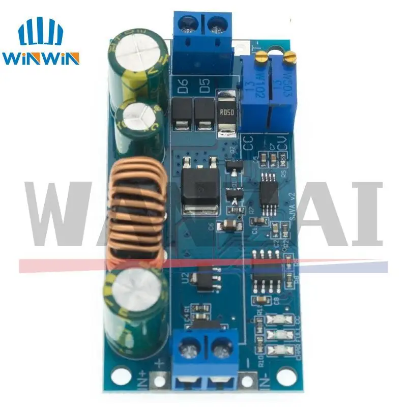 CC CV Adjustable 3A 35W DC 5 -30V to DC 0.5 -30V Step Up Down Buck Boost Converter Power Supply Module Voltage Regulator XY-SJVA