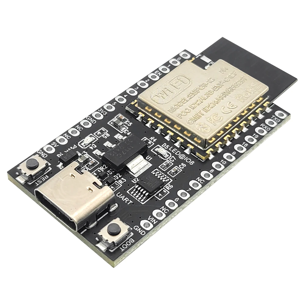 Плата разработки ESP32 C3 Модуль Wi-Fi BT RISC-V 32-битный одноядерный ESP32-C3 N4 4 МБ флэш-памяти TYPE-C 26PIN