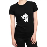 Vintage T Shirt Crayon Shin-chans Casual T Shirts Shiro Hip Hop Tshirt for Woman Hot Sale Summer Awesome Design Tops