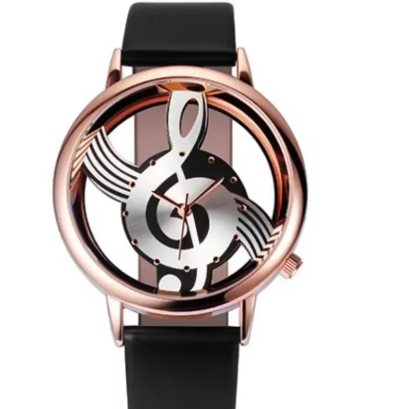 Esqueleto banda casal relógio de quartzo unisex pulseira de couro relógio criativo presentes mostrador de aço inoxidável grande reloj mujer hombre