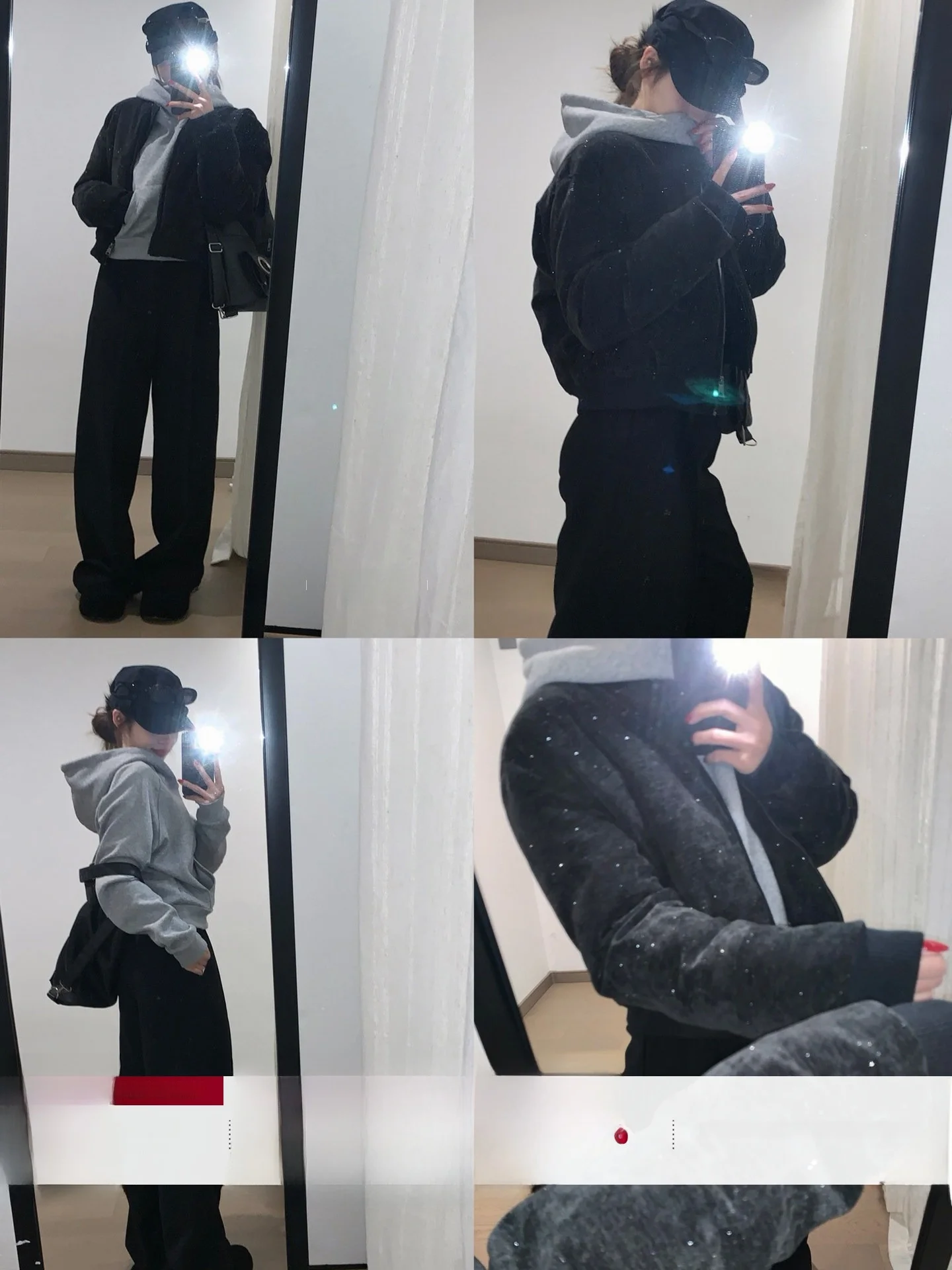 

Lili Miss ort Cotton Jaet Women's Sparkling Design Baseball Coat Autumn Winter Warm Straight Cut Polyester Fiber Long Sle...