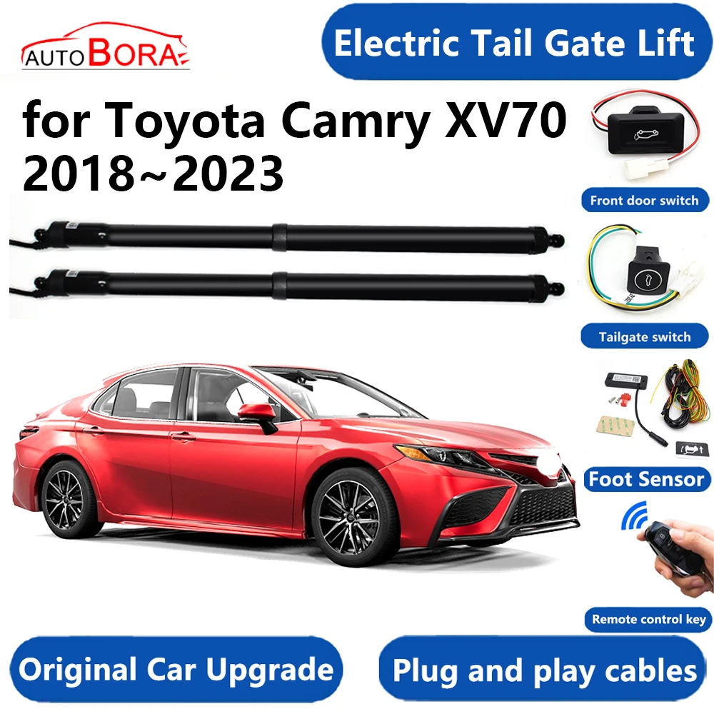 

AutoBora Car Electric Tail Gate Lift System Power Liftgate Kit Auto Automatic Tailgate Opener for Toyota Camry XV70 2018~2023