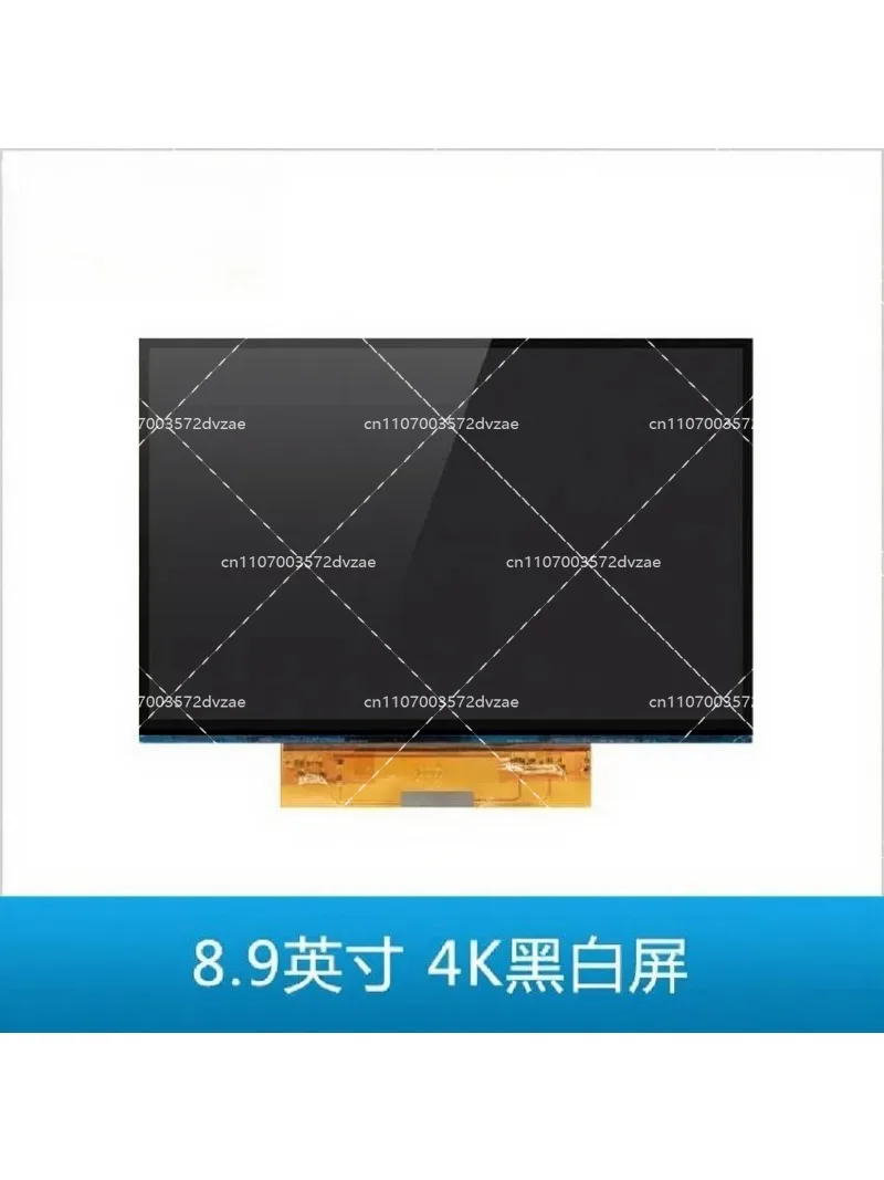 8.9 inch PJ089Y2V5 LCD Screen for 3D Printer 3840x2400 Monochrome Display Replacement