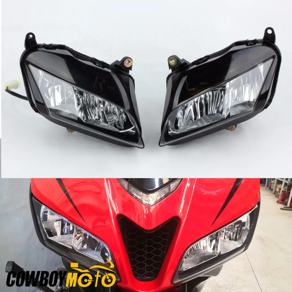 For Honda CBR 600RR CBR600RR F5 2007-2012 Motorcycle Replace Front Light Headlight Headlamp Head Lamp Assembly Housing Kit