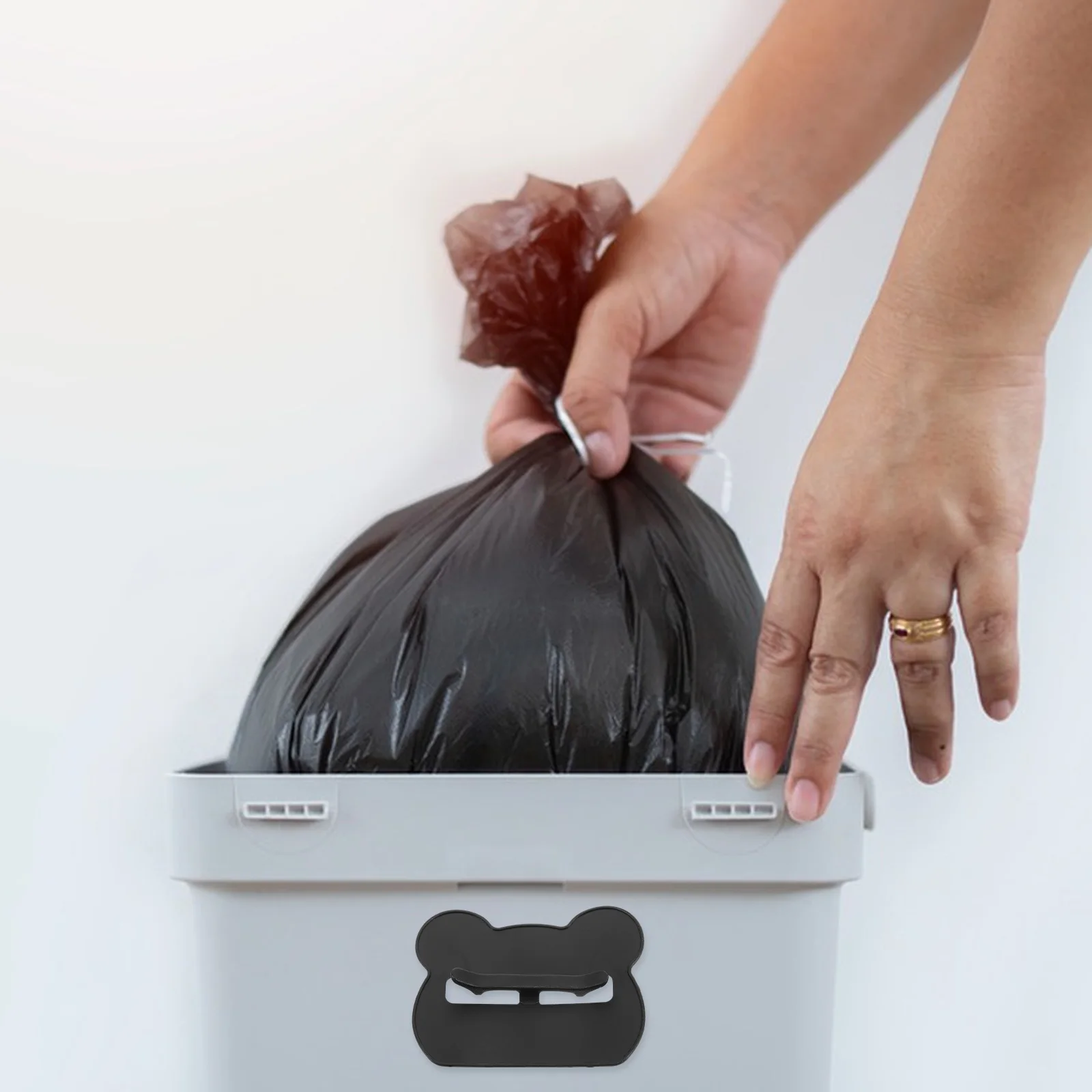 

8pcs Garbage Clips Anti-Slip Trash Bag Fixation Holder Reusable Plastic Rubbish Bag Clip For Trash Cans Waste Baskets Clothes