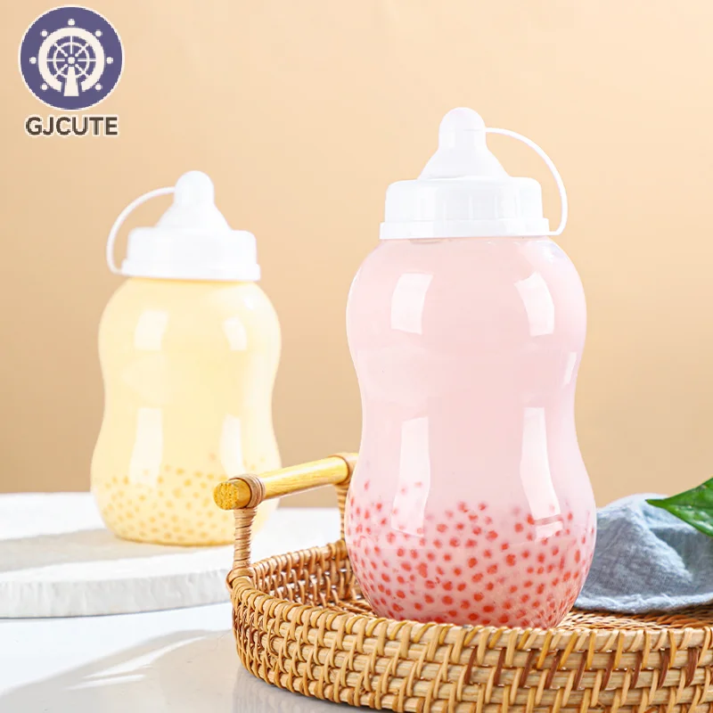 400/500ml Creative Adult Pacifier Water Bottle Lovely Feeding Bottle Portable Kids Student Drinking Bottles