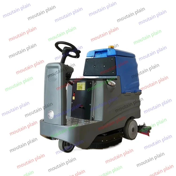 Electric Floor Cleaning Machine 2024 Floor Scrubber Factory Mopping Machine Driving Scrubber