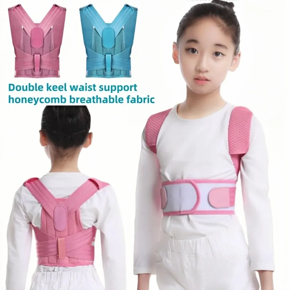 

Adjustable Children Posture Corrector Back Support Belt Kid Orthopedic Corset for Child Spine Back Lumbar Shoulder Braces Health