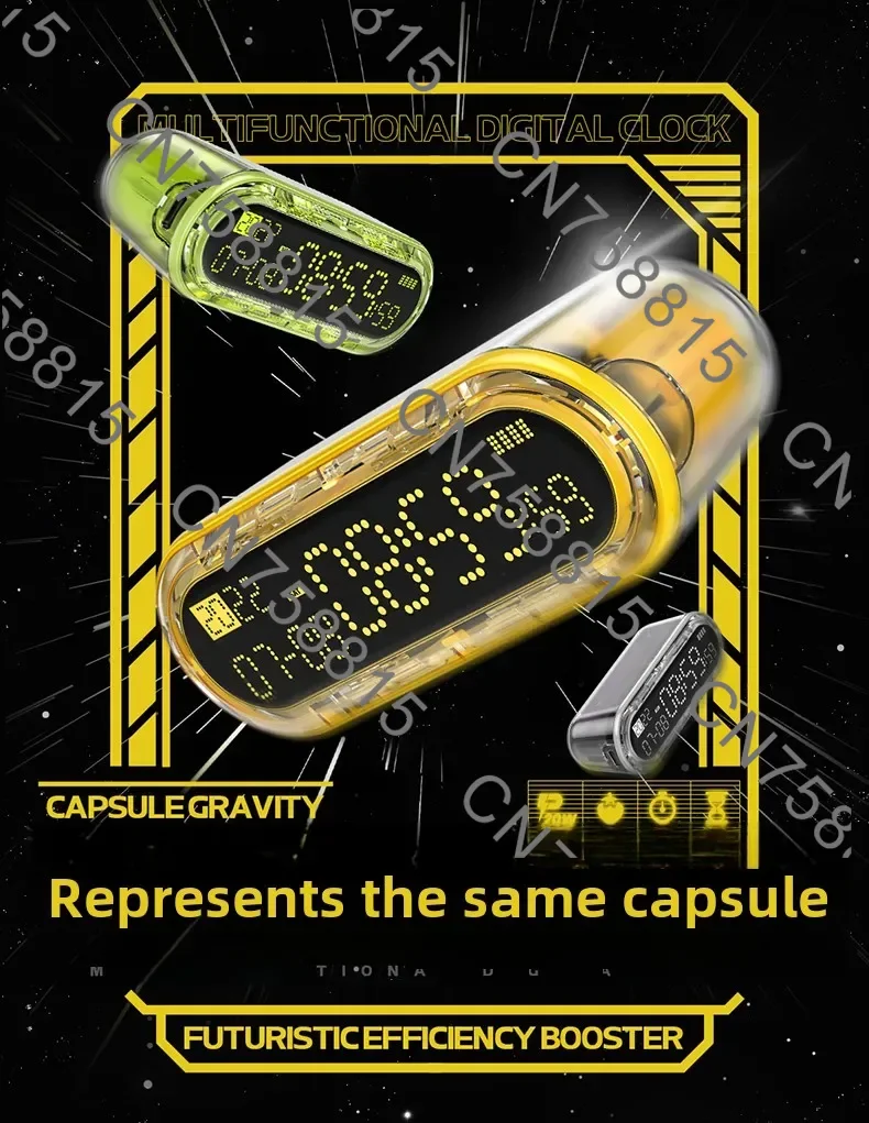 

For Apple 15pm two-way fast charging mobile power supply，Gravity time capsule, power bank 5000mAh suitable