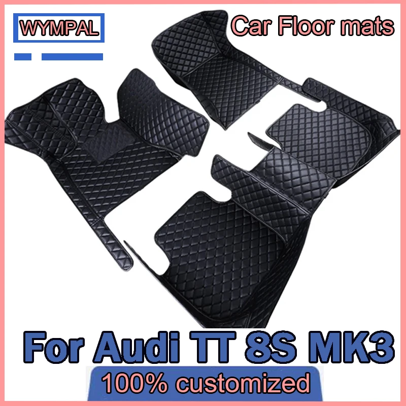 

Автомобильные коврики для Audi TT 8S MK3 2015-2018 2 места Роскошный кожаный коврик Авто коврики Прочный коврик Защитные ковры Комплект автомобильных аксессуаров