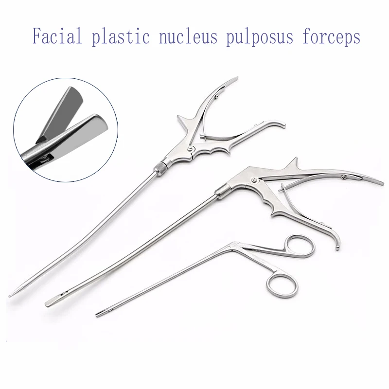 Stainless Steel Gun Type Nucleus Pulposus Forceps Facial Stripping Scoop Skin Separator Surgical Plastic Facial Stripping Gun Fo