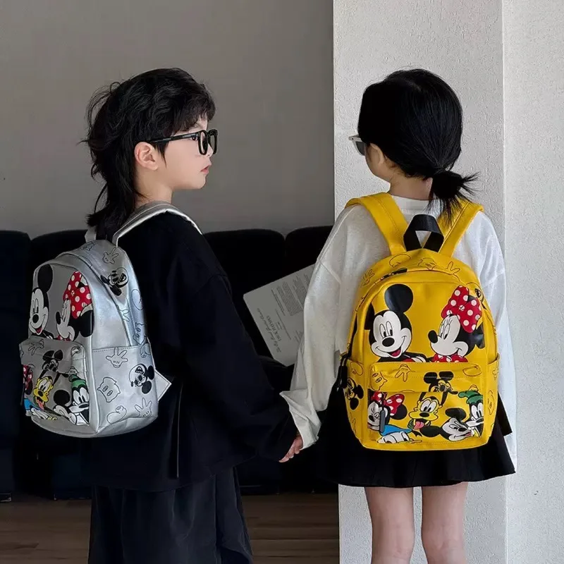 

Милый мультфильм Микки Маус школьный рюкзак модный аниме Минни Маус сумка на плечо портативный очень привлекательный студенческий рюкзак подарки