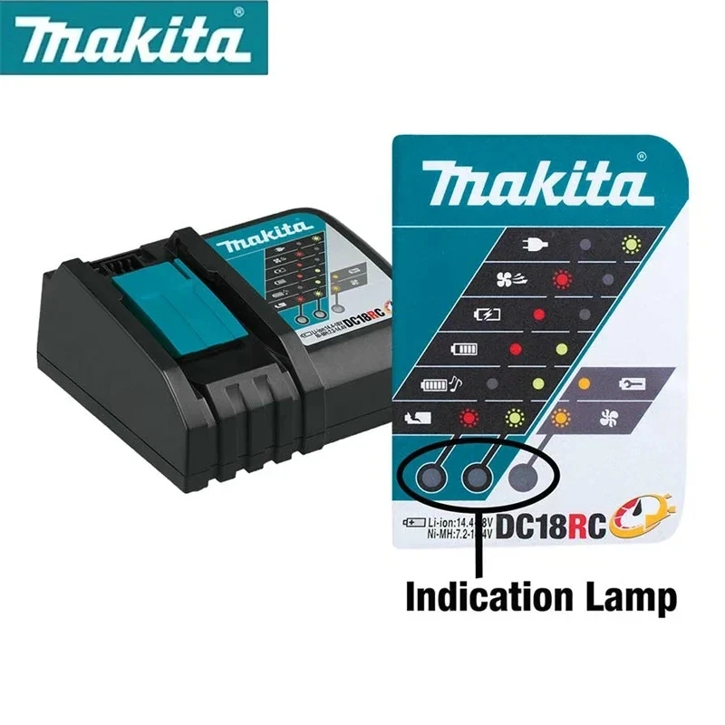 Makita 18V 6.0Ah Battery Original Lithium ion Rechargeable Battery 18V 6000mAh drill Replacement Battery BL1860 BL1850 BL1860B