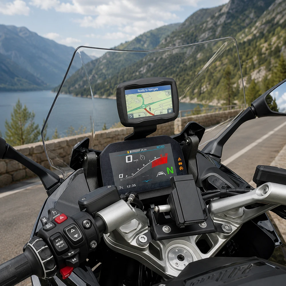 R1300RS GPS Mount New Motorcyle Accessories Navigation Mount GPS Navigator Bracket Mobile Phone Holder For R 1300 RS 1300RS