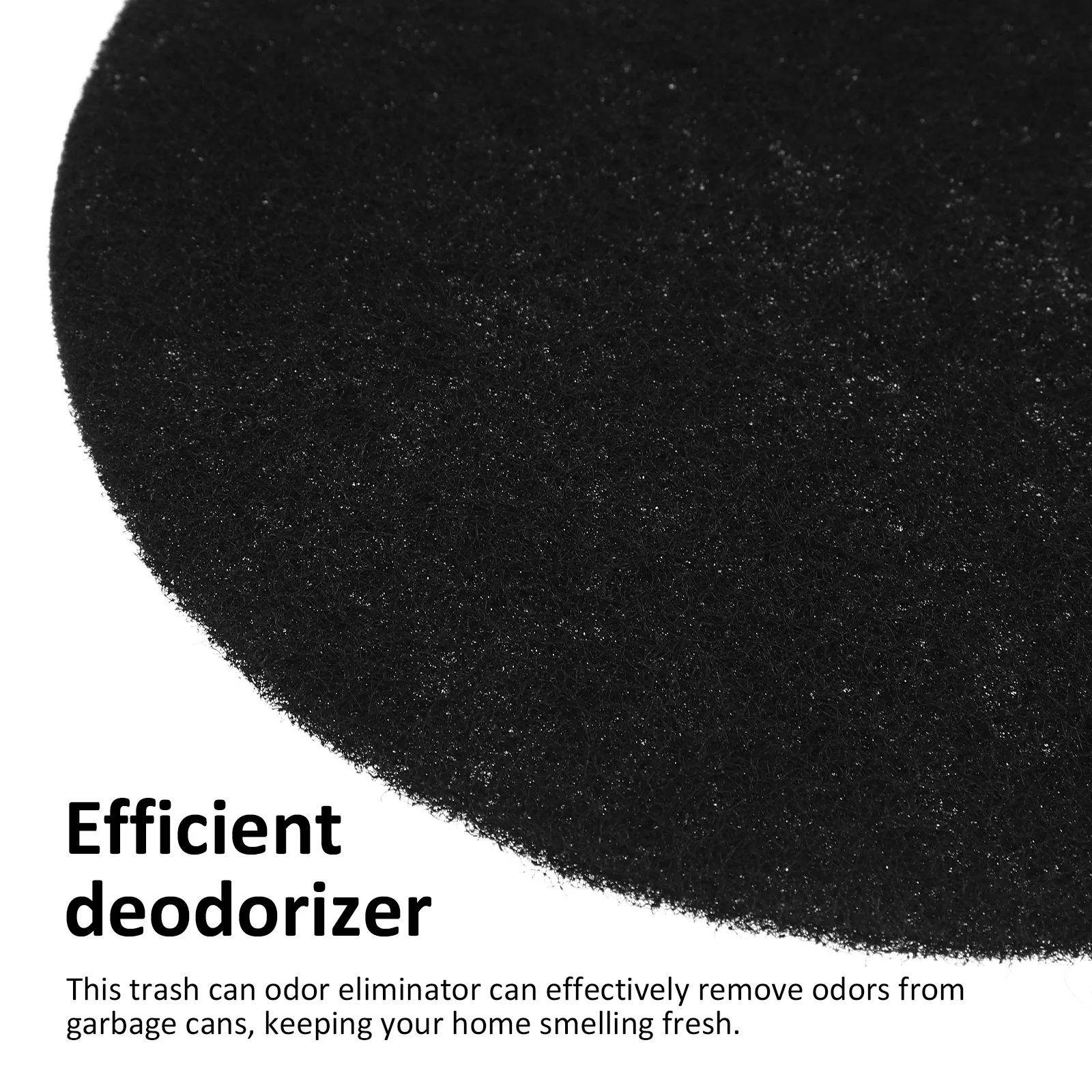 12 قطعة مرشحات بن الفحم سلة المهملات مزيل الروائح الكريهة إسفنجة مرشحة منصات للقمامة سلة النفايات تنقية المنزل مكتب فندق استخدام #1