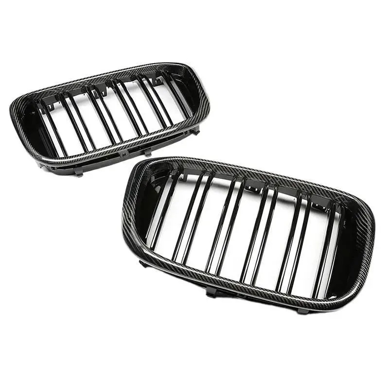 

Suitable for BMW X3 X4 X3M X4 MG01 G02 G08 F97 F98 Modified Carbon Fiber Front Bumper Middle Grille