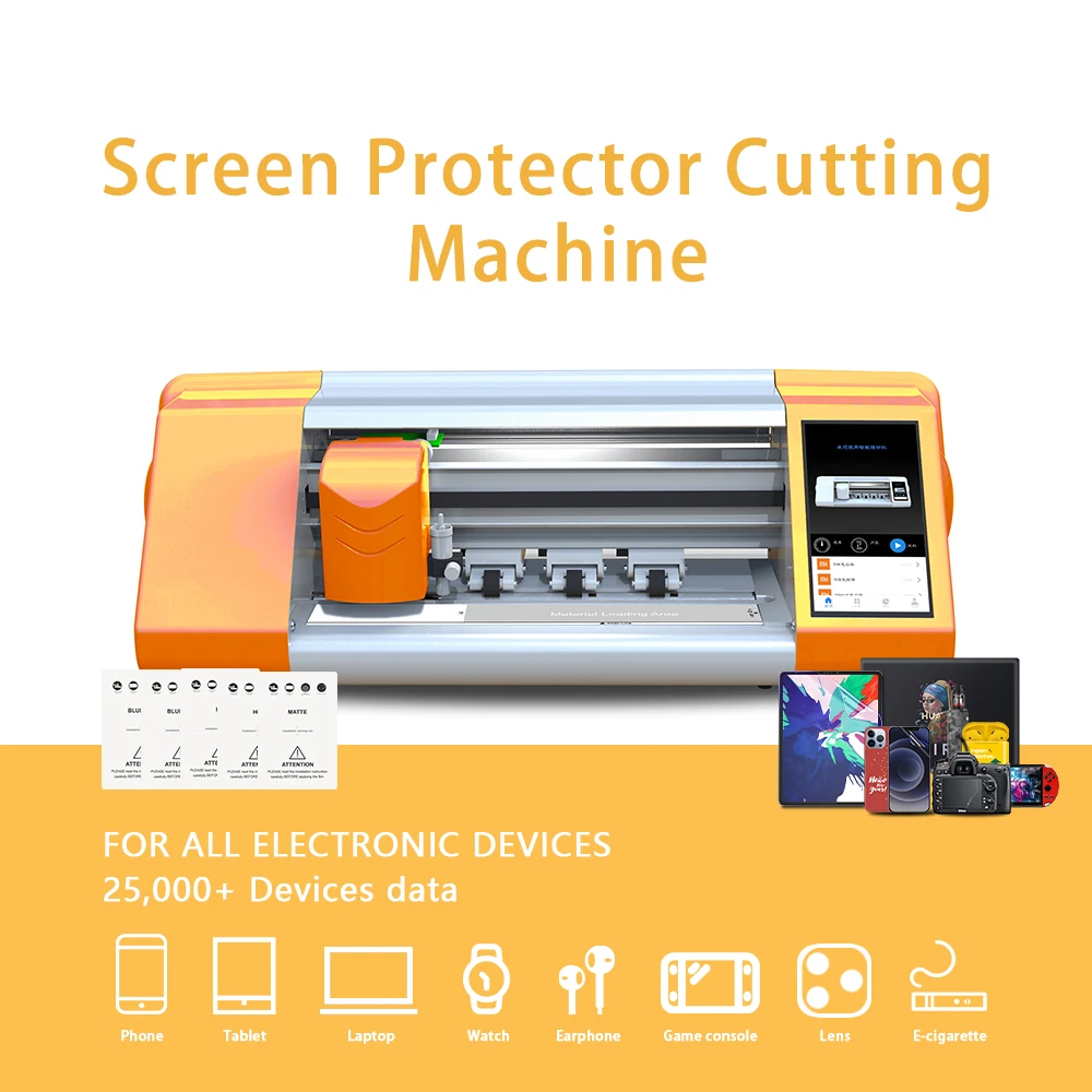 TPU Hydrogel Film Skin Sticker Cut Plotter Machine Cutting Machine