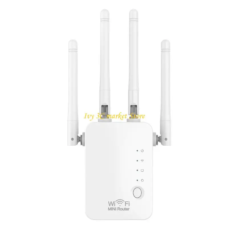D7C a velocità rapida da 2,4 GHz 300 Mbps WiFi Extender per eliminare le zone morte in grandi aree