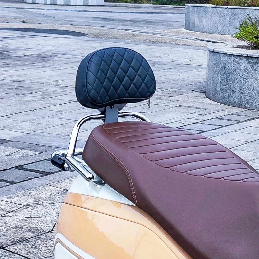 For NS125LA 2025 Model Rear Waist Backrest Modification Parts, No Drilling Non-Destructive Mount Backrest Accessories