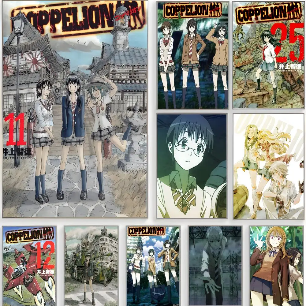 sci fi mystery c-Coppelion Poster Classic Wall Art  Home Decor  Peel and Stick Unframed