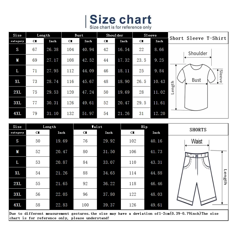 Men Tracksuits Fashion Print T Shirt Shorts 2 Piece Sets Mesh Oversized T-shirts Sportswear Suits Summer Quick Dry Men\'s Clothes