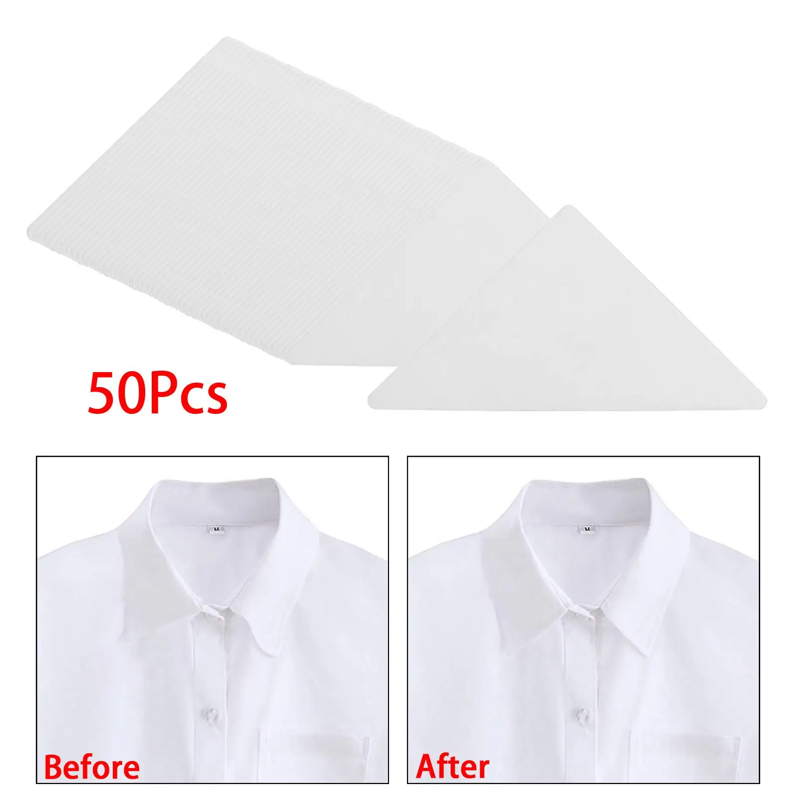 襟スタイリングテープ目に見えない自己粘着シャツの襟サポート襟