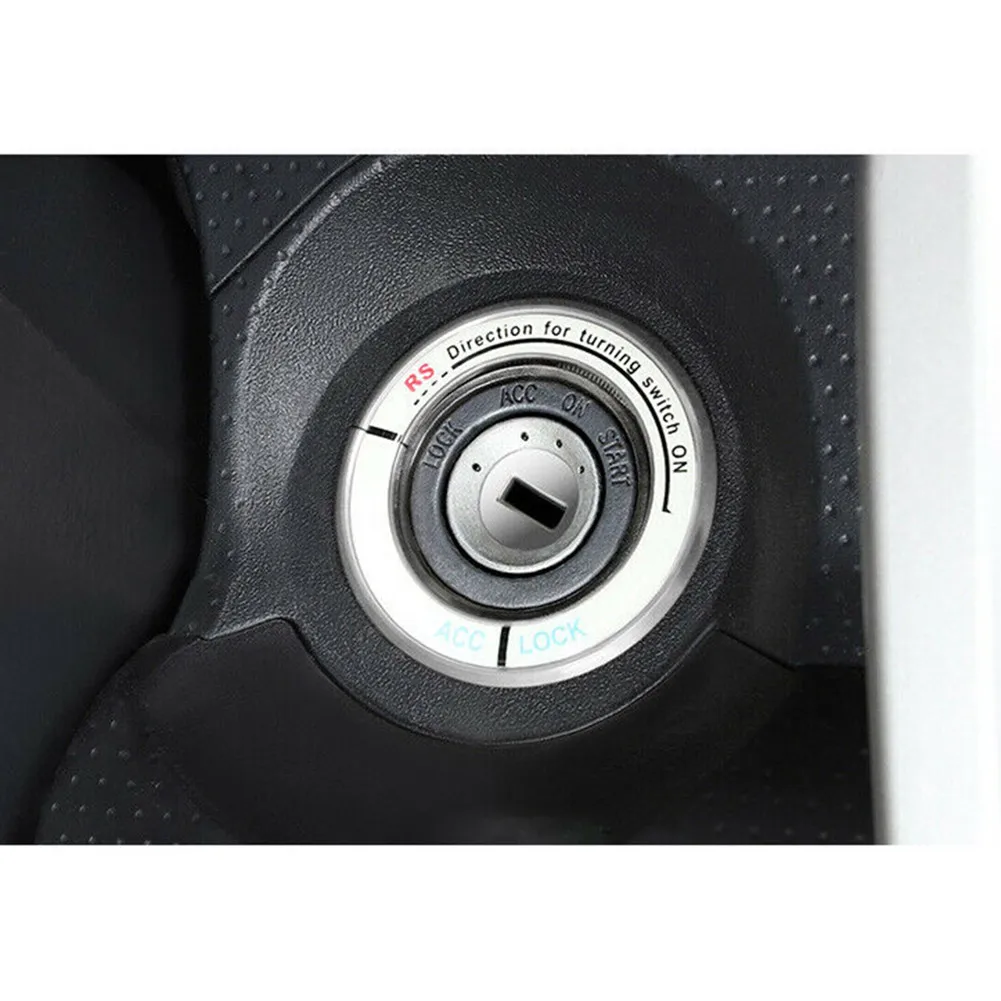 Perfect Fit and Stylish Design Silver Aluminum Ignition Switch Start Button Frame for Toyota FJ Cruiser 072014