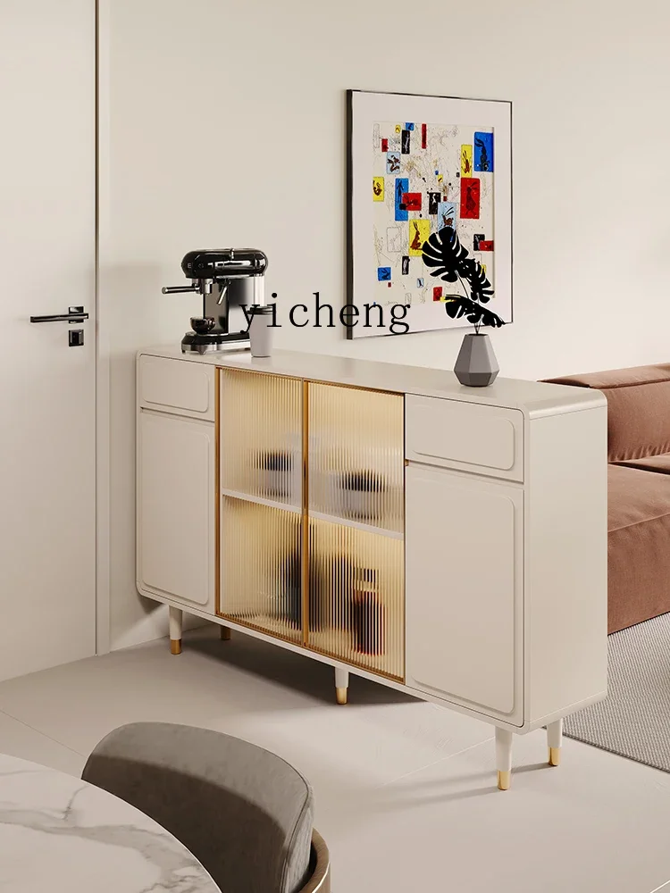 l2 dining side cabinet, entrance cabinet integrated living room locker against the wall, sofa side cabinet, coffee cabinet