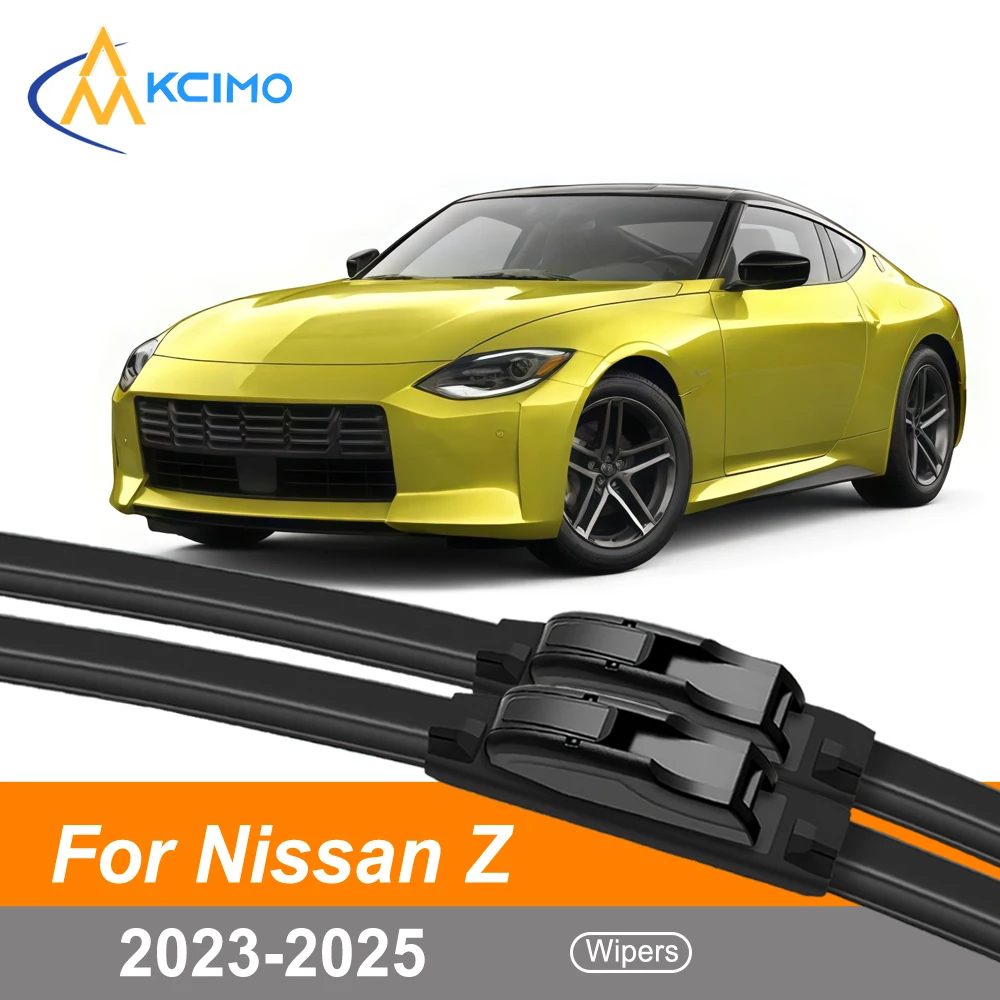 

Front Wiper Blades Set Direct Fit For Nissan Z RZ34 2023-2025 Easy to Install Windshield Wipers Quiet Clear All-Season