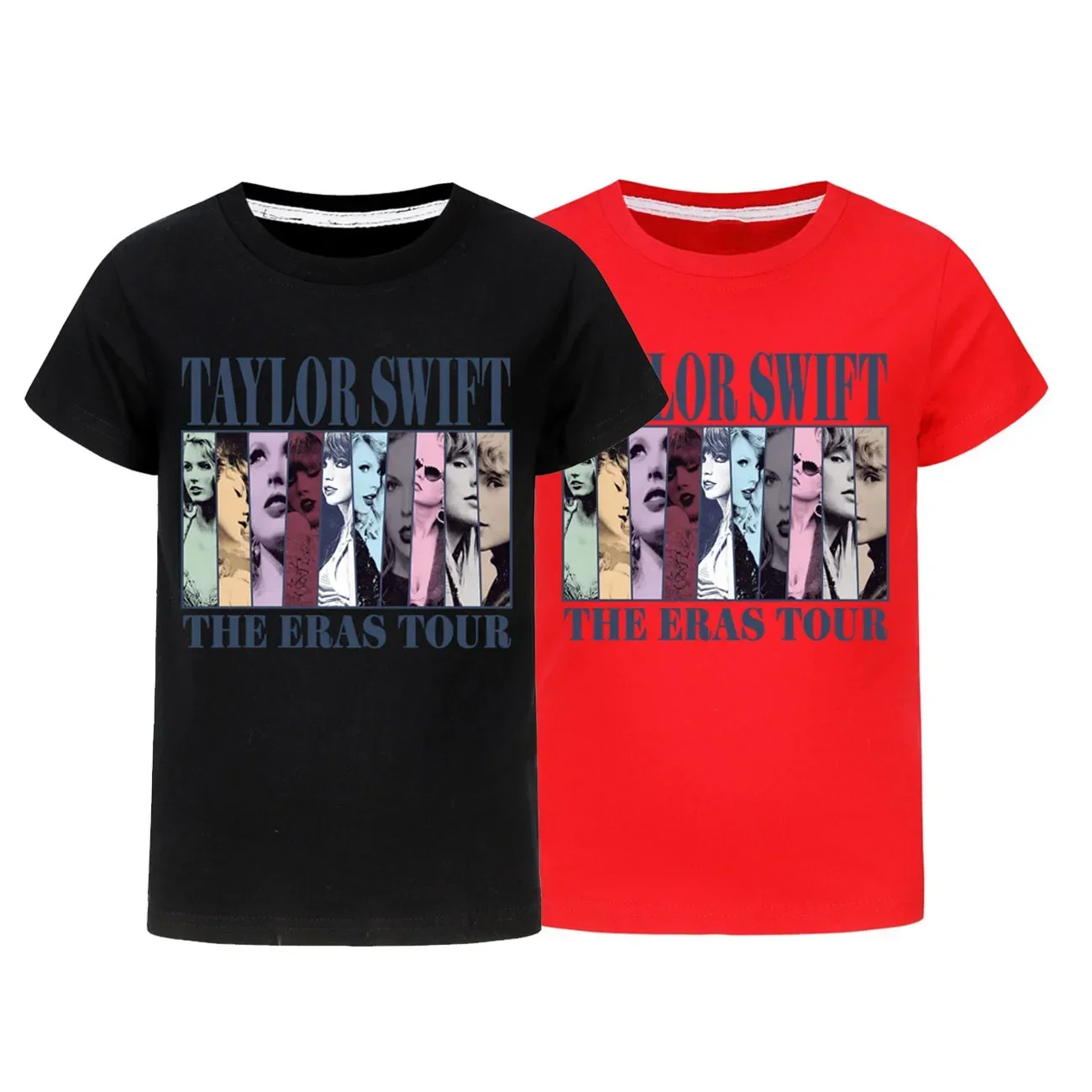 Taylor Swiftieing T-shirt for Children Baby Girl Cartoon Cotton Tees Anime Summer Boy Top Birthday Clothes Kids O-neck Tee 2-15Y