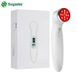 Suyzeko Cold Laser Therapy Device Pulse Mode Red Light Physiotherapy Pain Relief for Knee Joint Muscle Body Home Personal Care