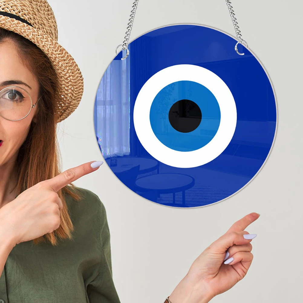 

1 комплект подвесных украшений «Глаза Зодиака»: турецкий синий амулет «Глаз» для декора дома, стен, окон, дверей, сада