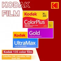 1/3/5 rollo KODAK ColorPlus 200 /UltraMax 400/Oro 200 Impresión en Color película de 35mm 36 exposición por rollo apto para cámara M35 / M38 /H35n