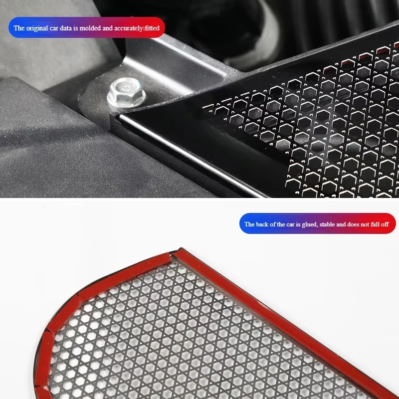 For Honda CRV CR-V BREEZE 2023-2025 Air Inlet Protection Covers Air Inlet Modified Anti-blocking and Dust-proof Cover Pad 4