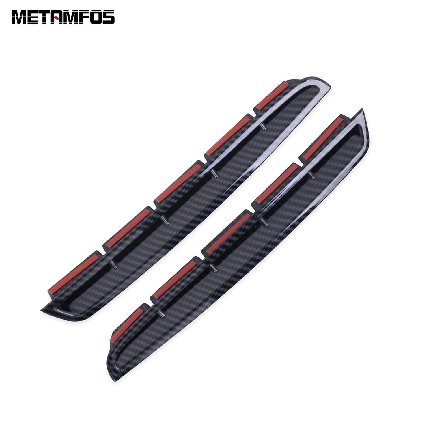 For Hyundai Palisade 2023 2024 Carbon Fiber Head Light Lamp Eyelid Eyerbow Front Turn Light Strip Trim Accessories Car Styling