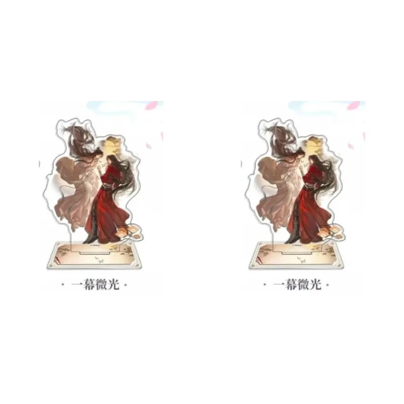 Anime Tian Guan Ci Fu Xie Lian Hua Cheng Acrylic Plaque Heaven Official's Blessing Desktop Ornament Periphery Model Decoration