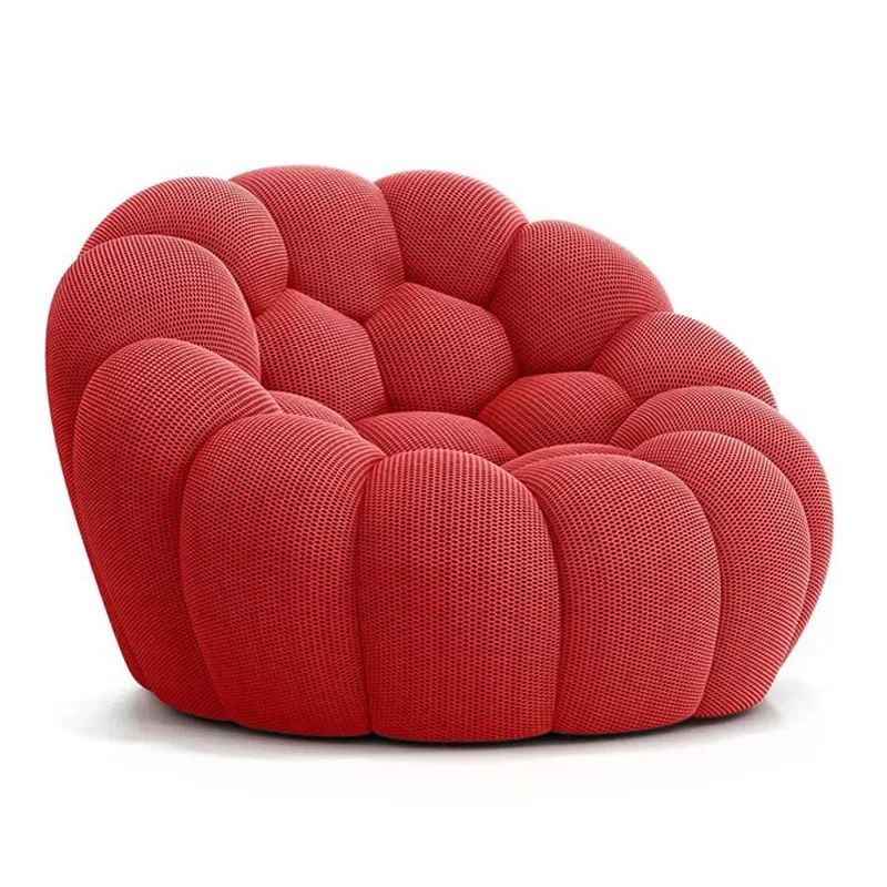 

Designer honeycomb bubble combination sofa living room styling cotton creative sofa chair
